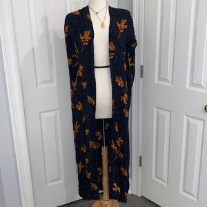 Bel Kazan Kimono Duster Short Sleeve, One Size, GUC